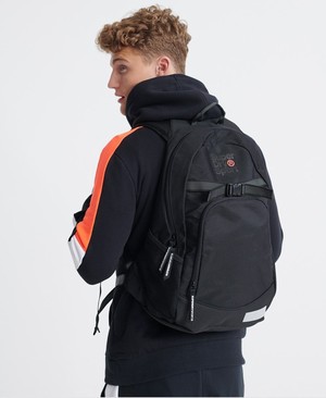 Superdry Sport Férfi Hátizsák Fekete | AYUZP3162